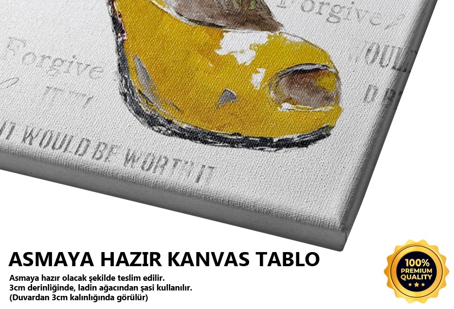 Sarı Ayakkabı Tablo