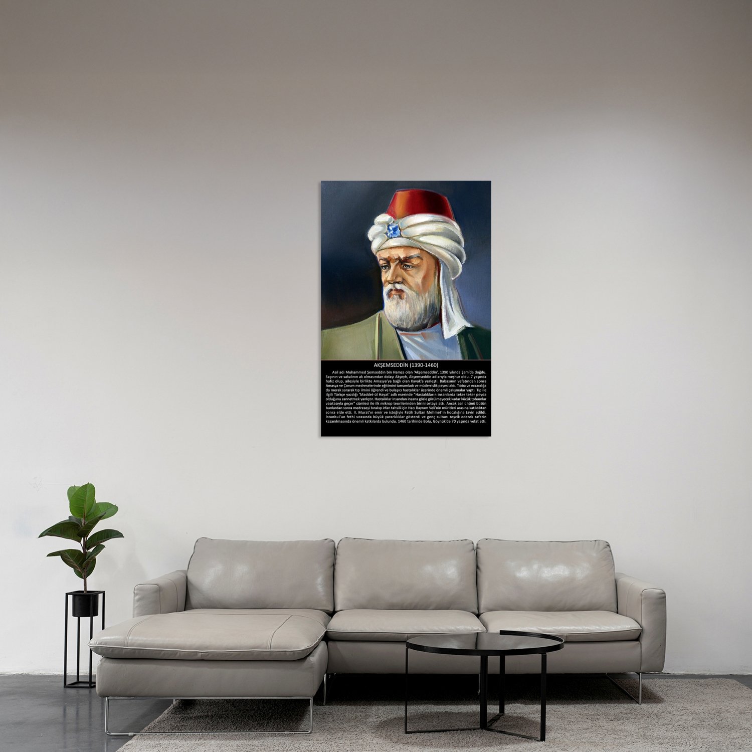 Akşemseddin (1390-1460) Tablo