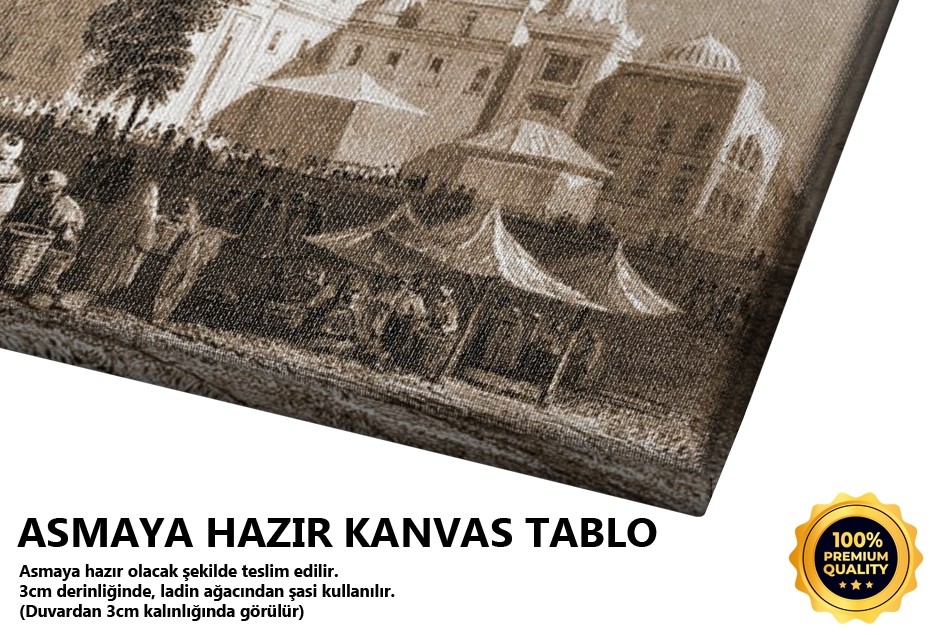 Beyazıt Camii Ve Serasker Kapısı Tablo