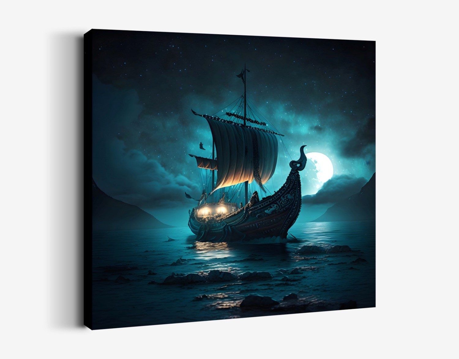 Viking Gemisi Manzarası