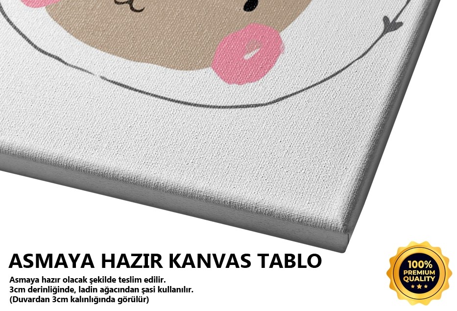 Süslü Tavşan Tablo