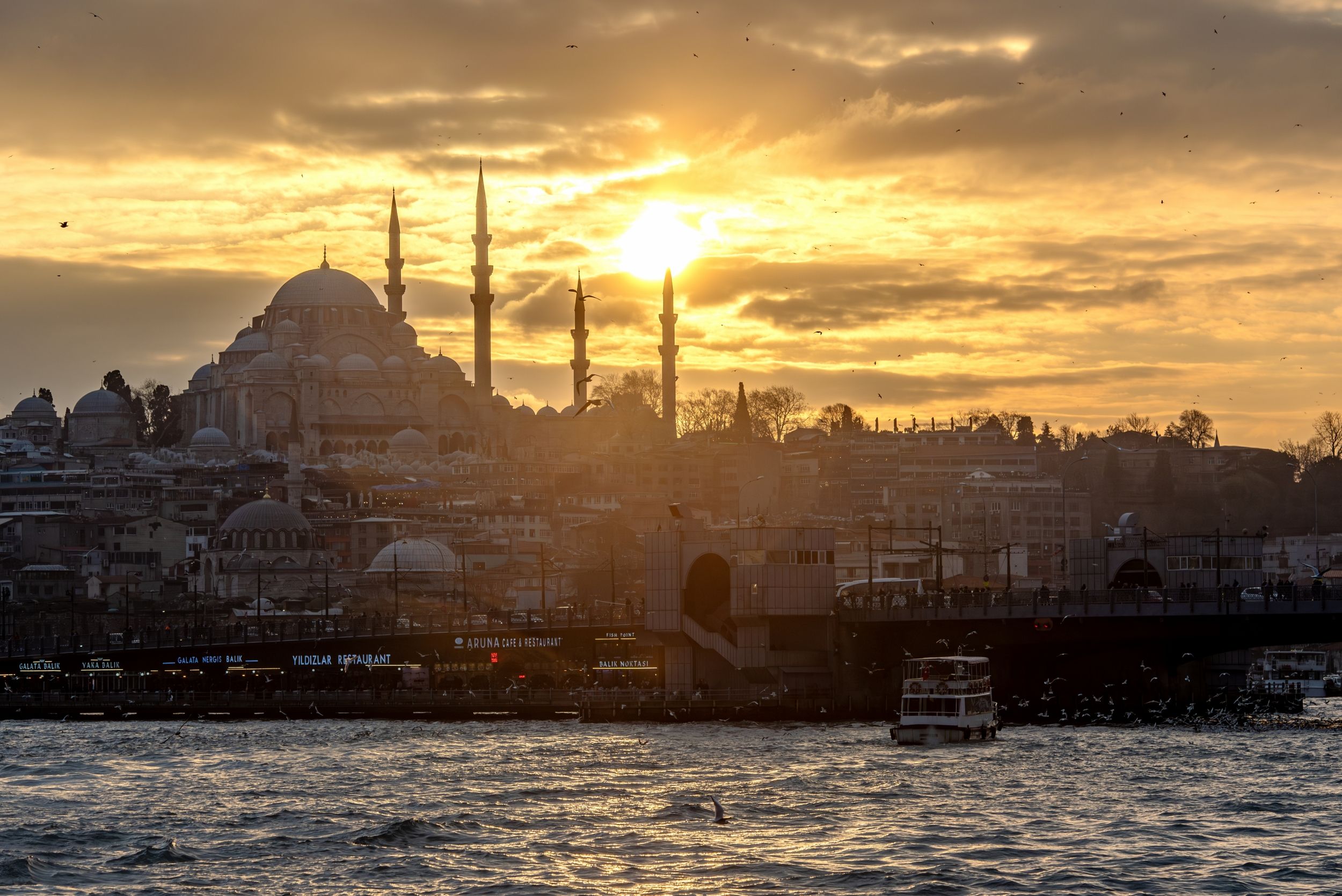 Gün Batımı ve Süleymaniye Camii