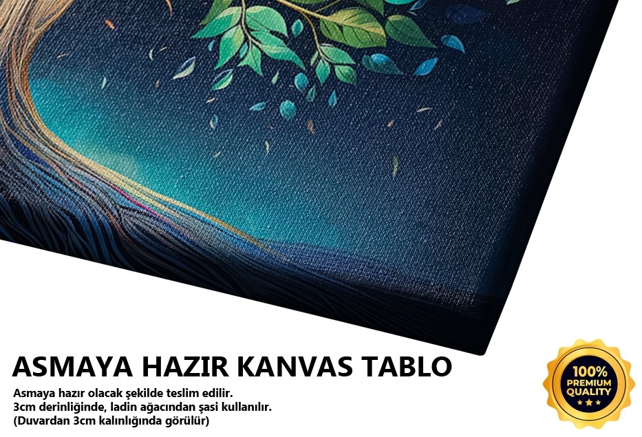 Renkli Ağaç ve Yıldızlar