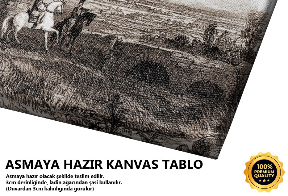Aydın Yakınlarında Kervan Saray Kalıntısı Tablo