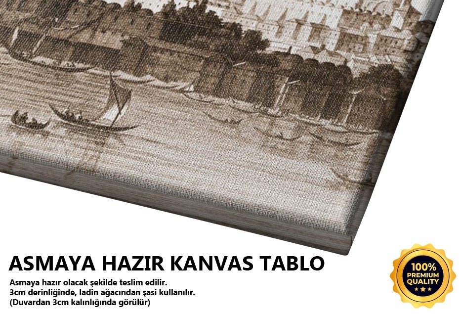 Yeni Valide Sultan Camii (Denizden Görünüş) Tablo