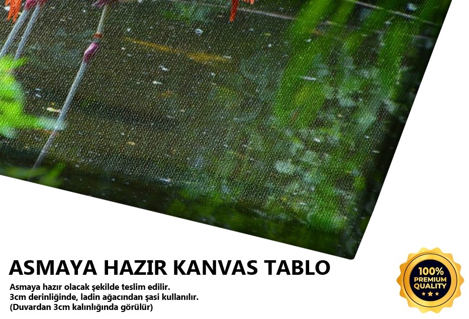 Flamingo Sürüsü Tablo