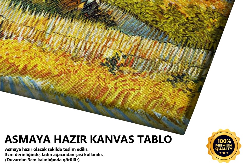Montmajour'da Hasat, 1888 Tablo