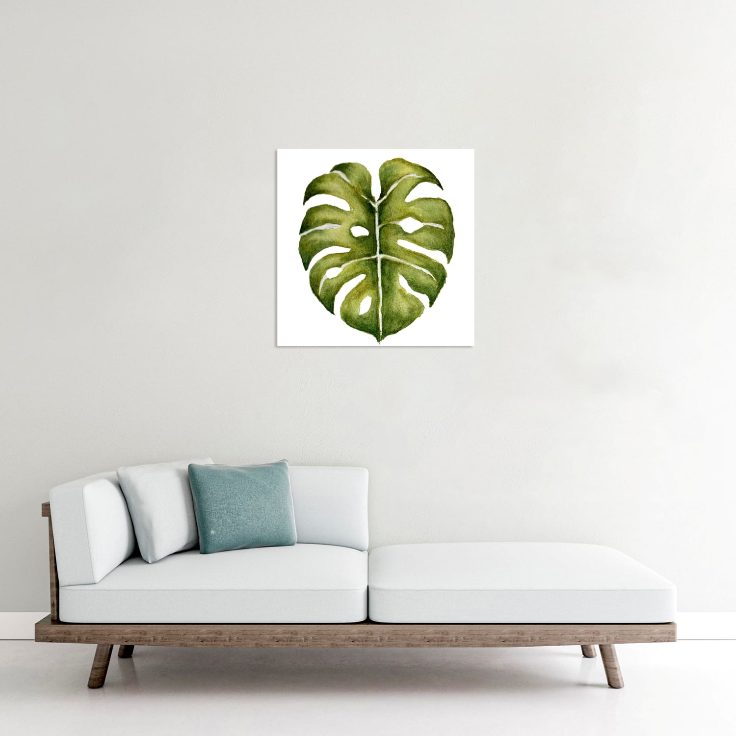 Monstera Yaprak Tablo