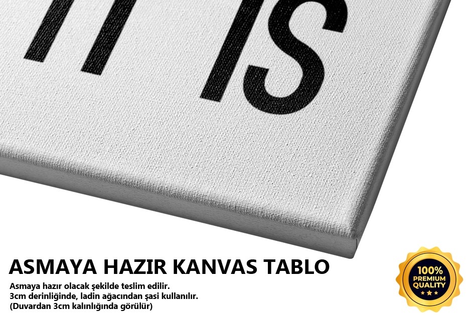 It Is What It Is Tablo