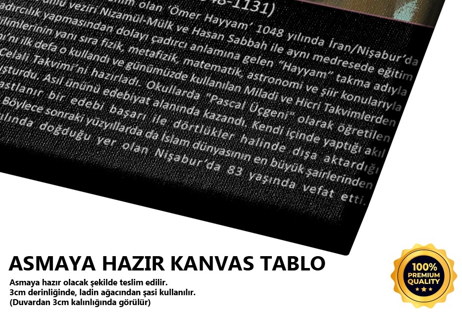Ömer Hayyam (1048-1123/1136) Tablo