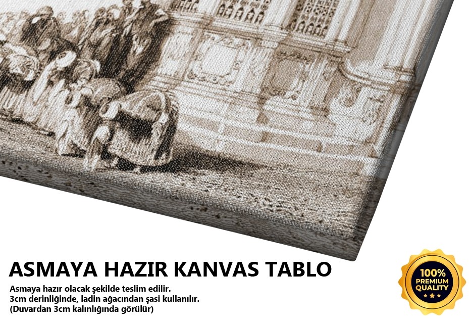 Eyüp Sultan Camii,Çeşme Ve Türbeler Sokağı Tablo
