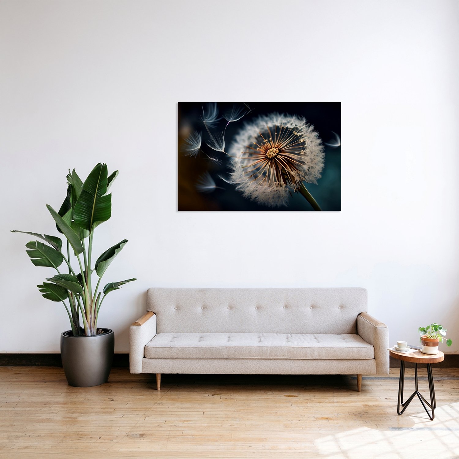 Dandelion Çiçeği Detayı