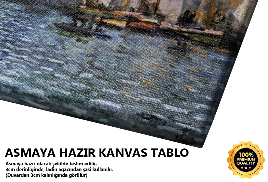Le Havre'nin Görünüşü, 1873 Tablo