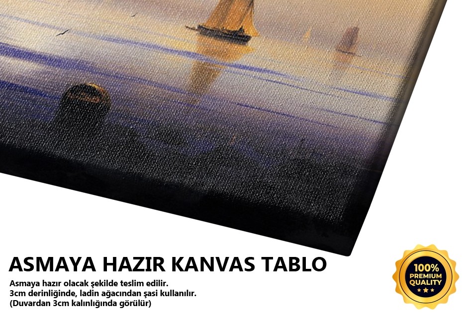 Viko Yakınlarında Sakin Bir Sabah Tablo