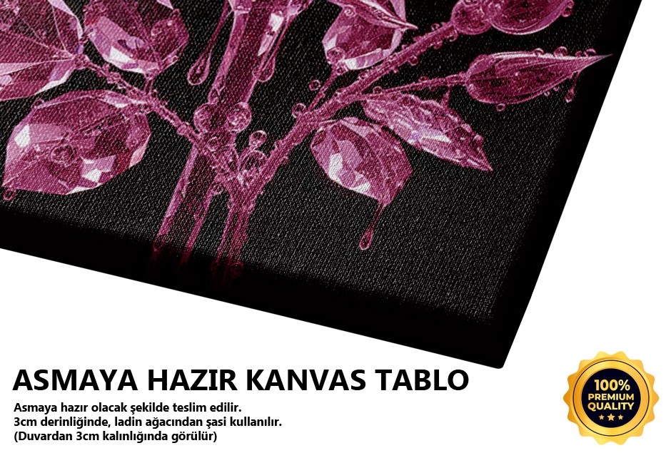 Pembe Kristal Gül