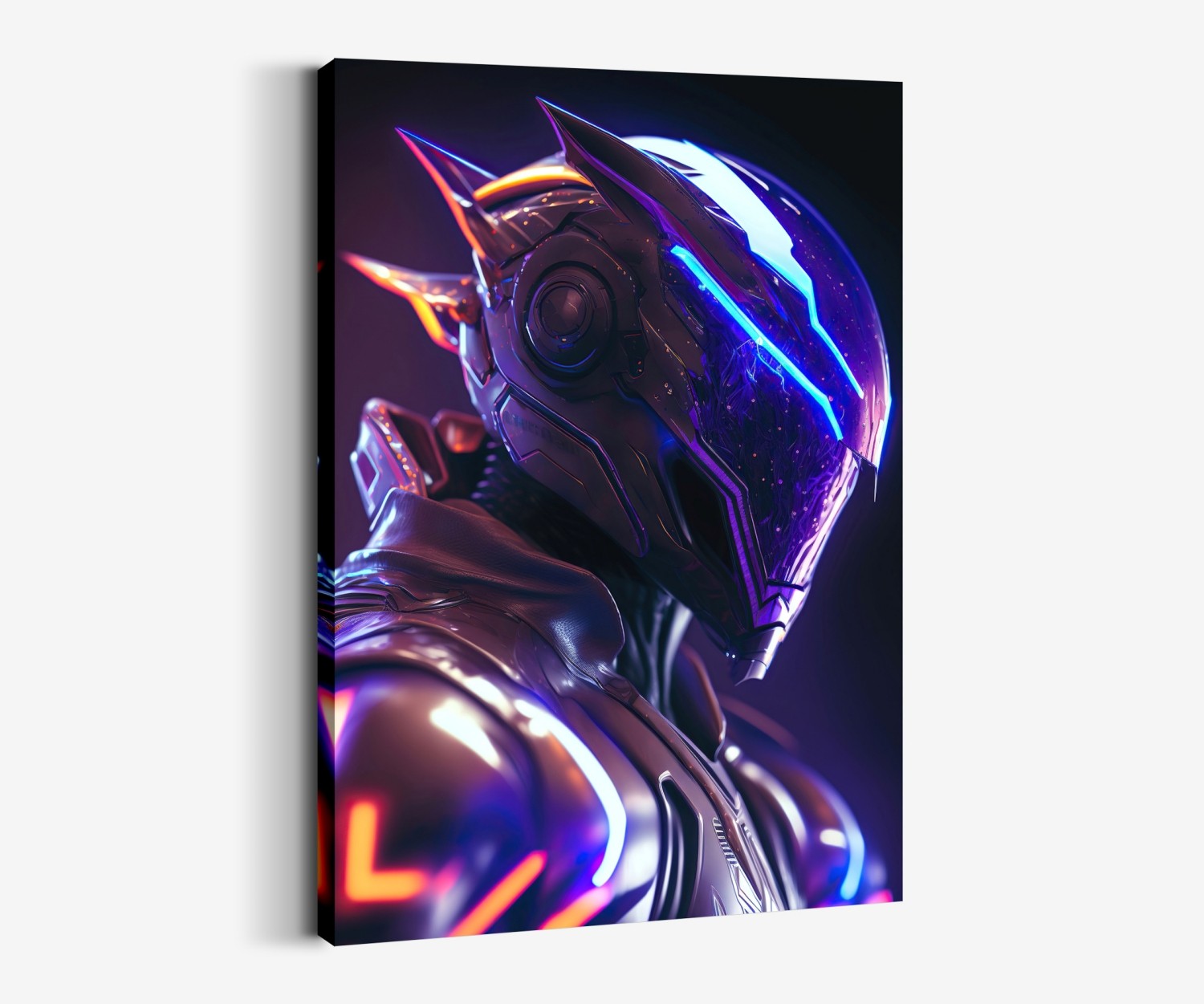 Neon Zırhlı Savaşçı