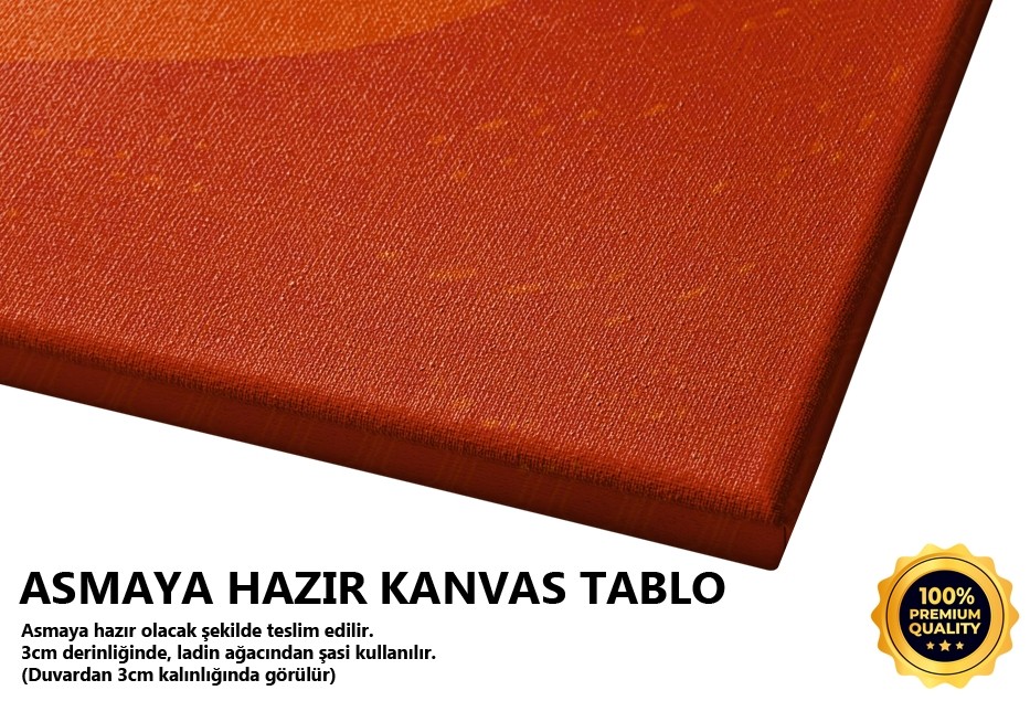 Üçlü Modern Manzara 1 Tablo