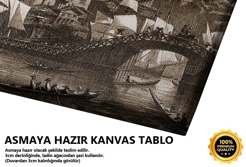 Galata'da Asma Köprü Tablo