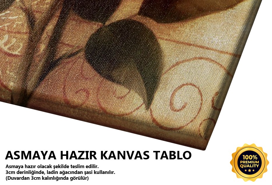 Kırmızı Gül Tablo