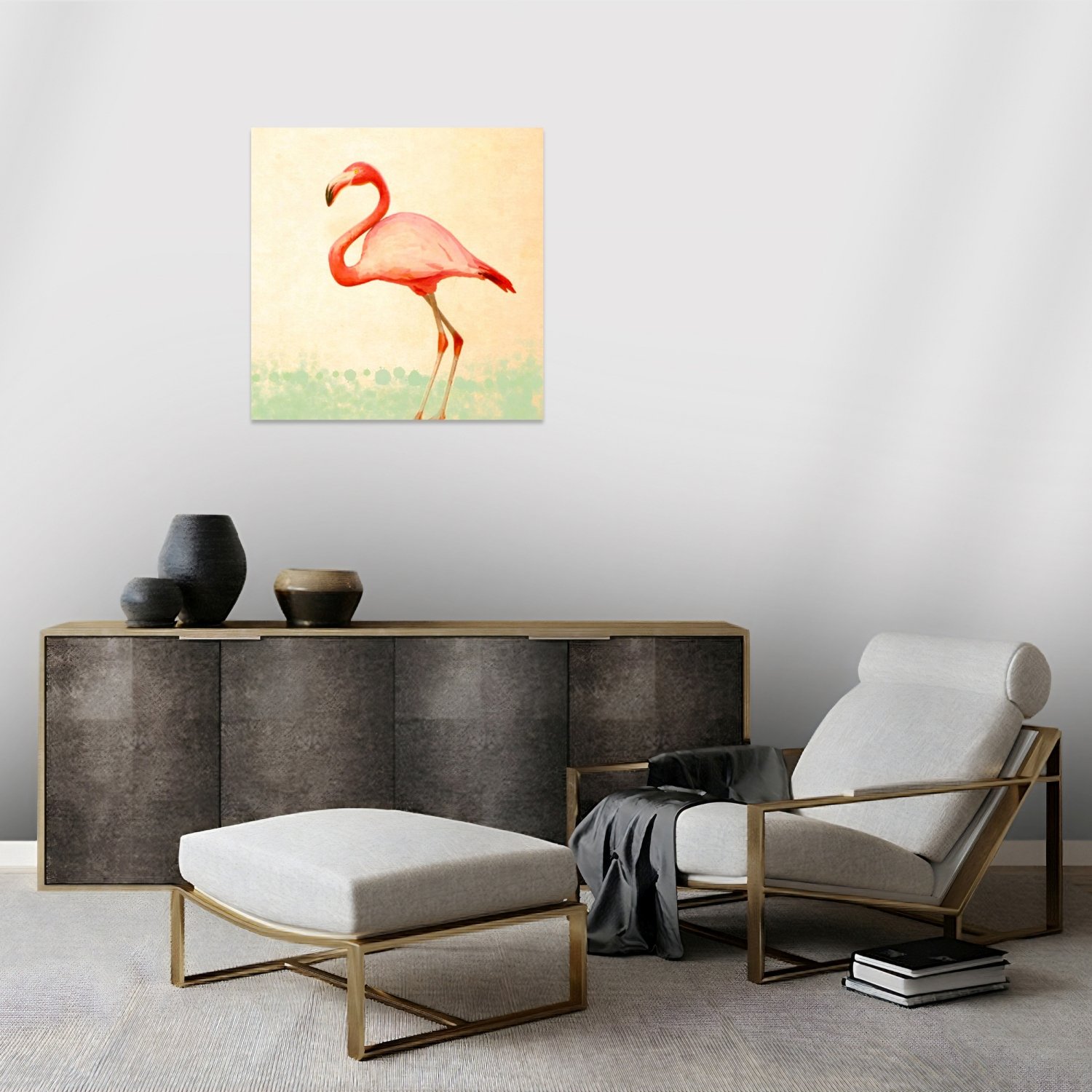 Üçlü Flamingo Sağ Tablo