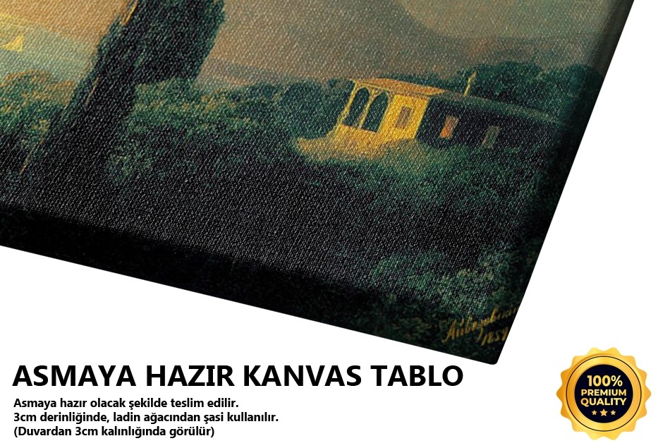 Kırım'da Dolunaylı Gece, 1859 Tablo