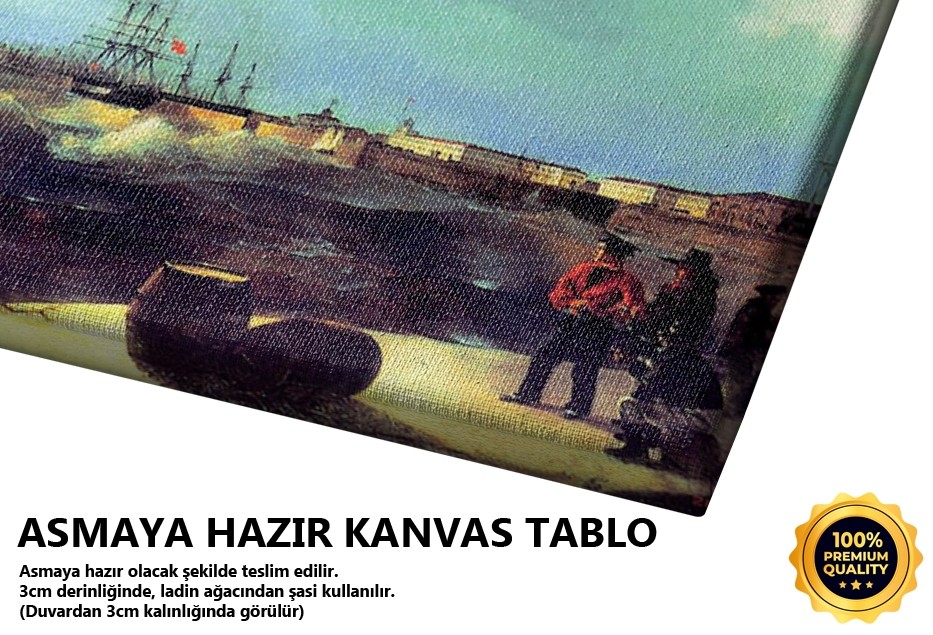 Kronstadt'da Büyük Dış Liman, 1836 Tablo