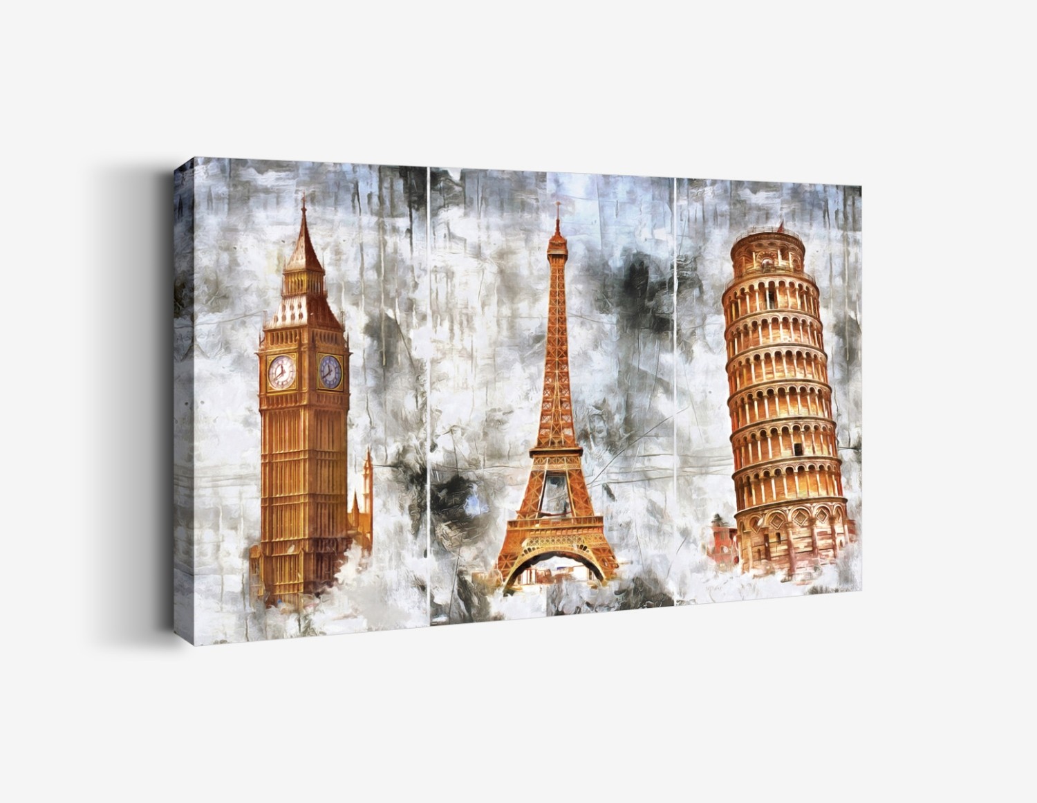 Paris Londra Kuleleri Deseni