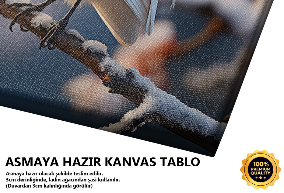 Karlar İçinde Beyaz Kuş