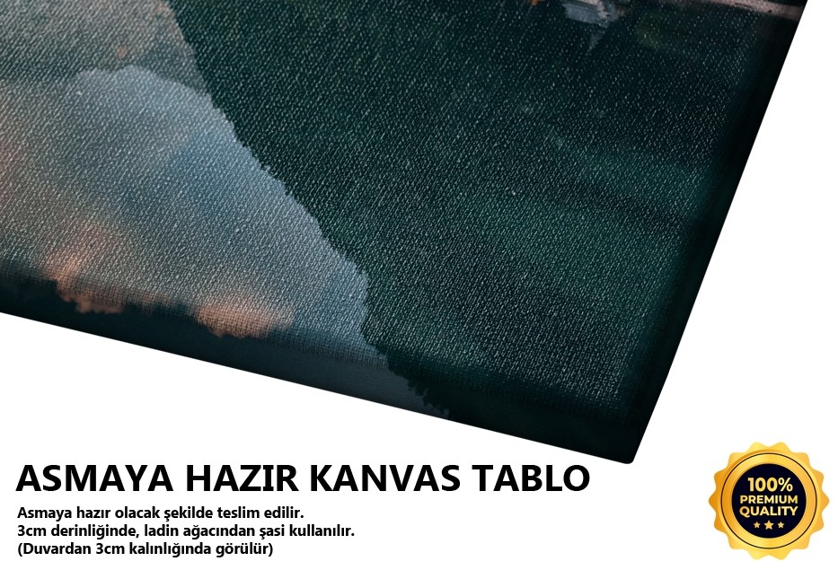 Göl Kenarında Kırmızı Kayık