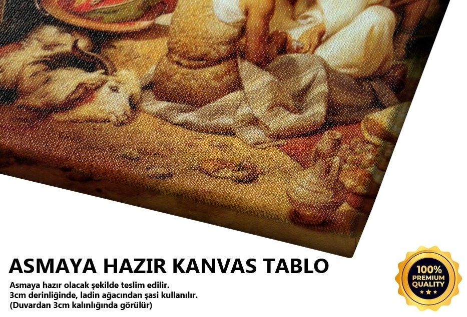 Kumaş Satıcısı Tablo