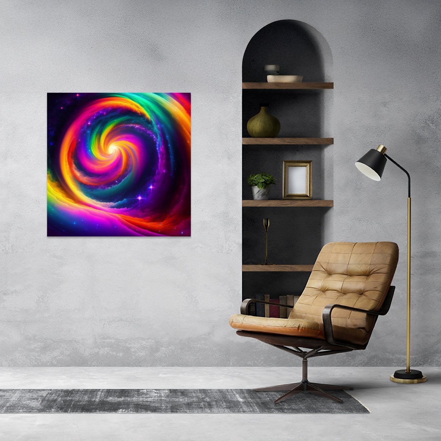 Renkli Spiral Enerji