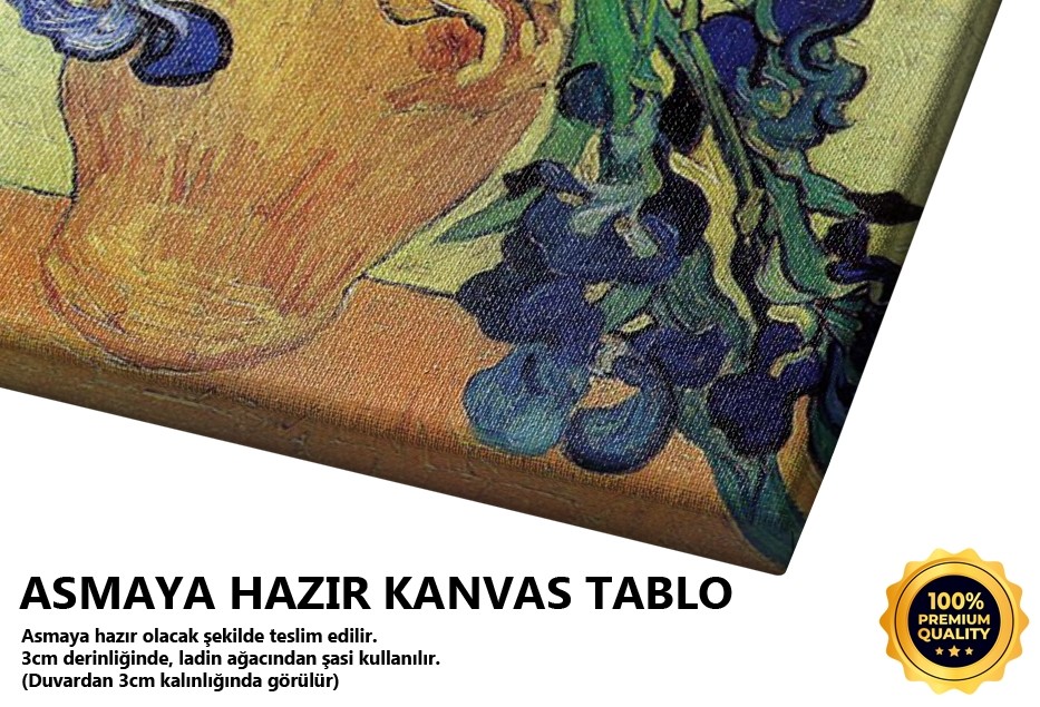 Vazoda Süsenler, 1890 Tablo
