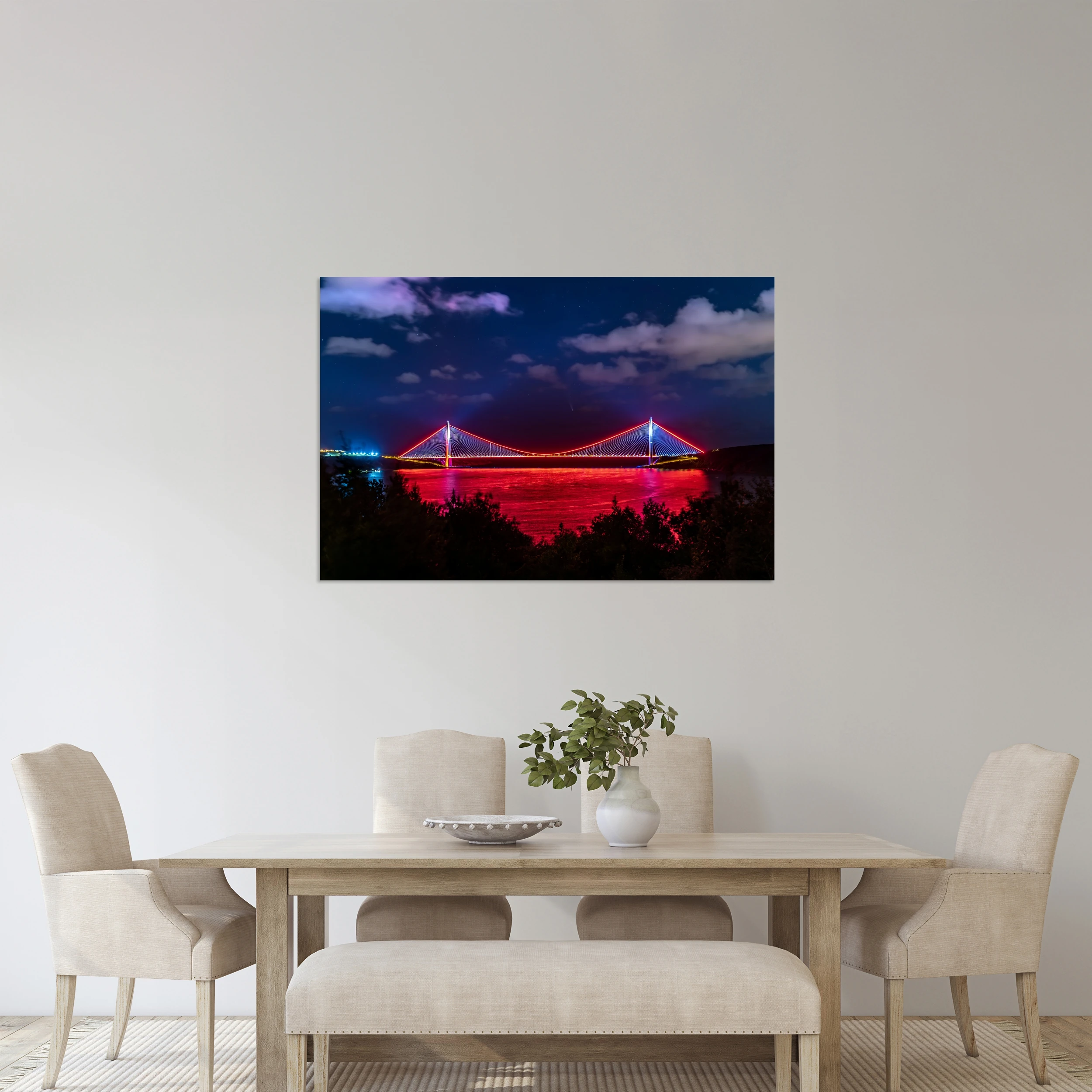 Neowise Kuyruklu Yıldızı ve Yavuz Sultan Selim Köprüsü