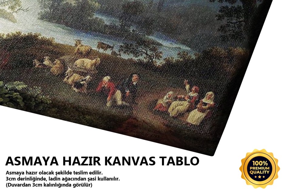 Manzara Seyredenler Tablo