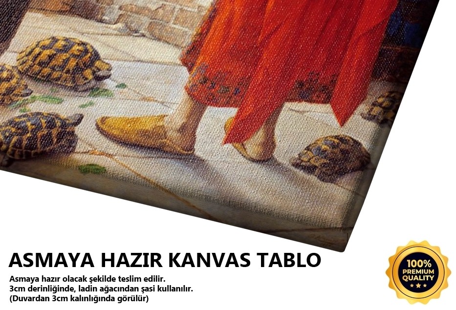 Kaplumbağa Terbiyecisi Tablo