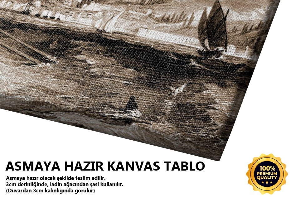 İzmir Limanı'ndan Görünüş Tablo