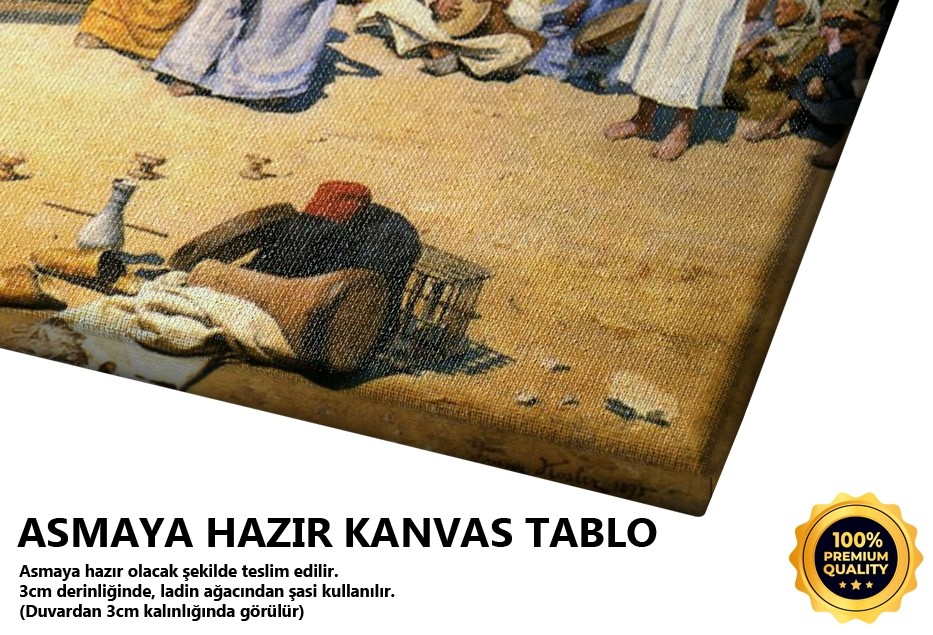 Kahire'de Akrobat Gösterisi Tablo