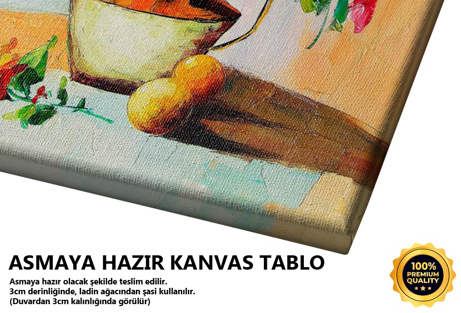 Sürahide Çiçekler Tablo