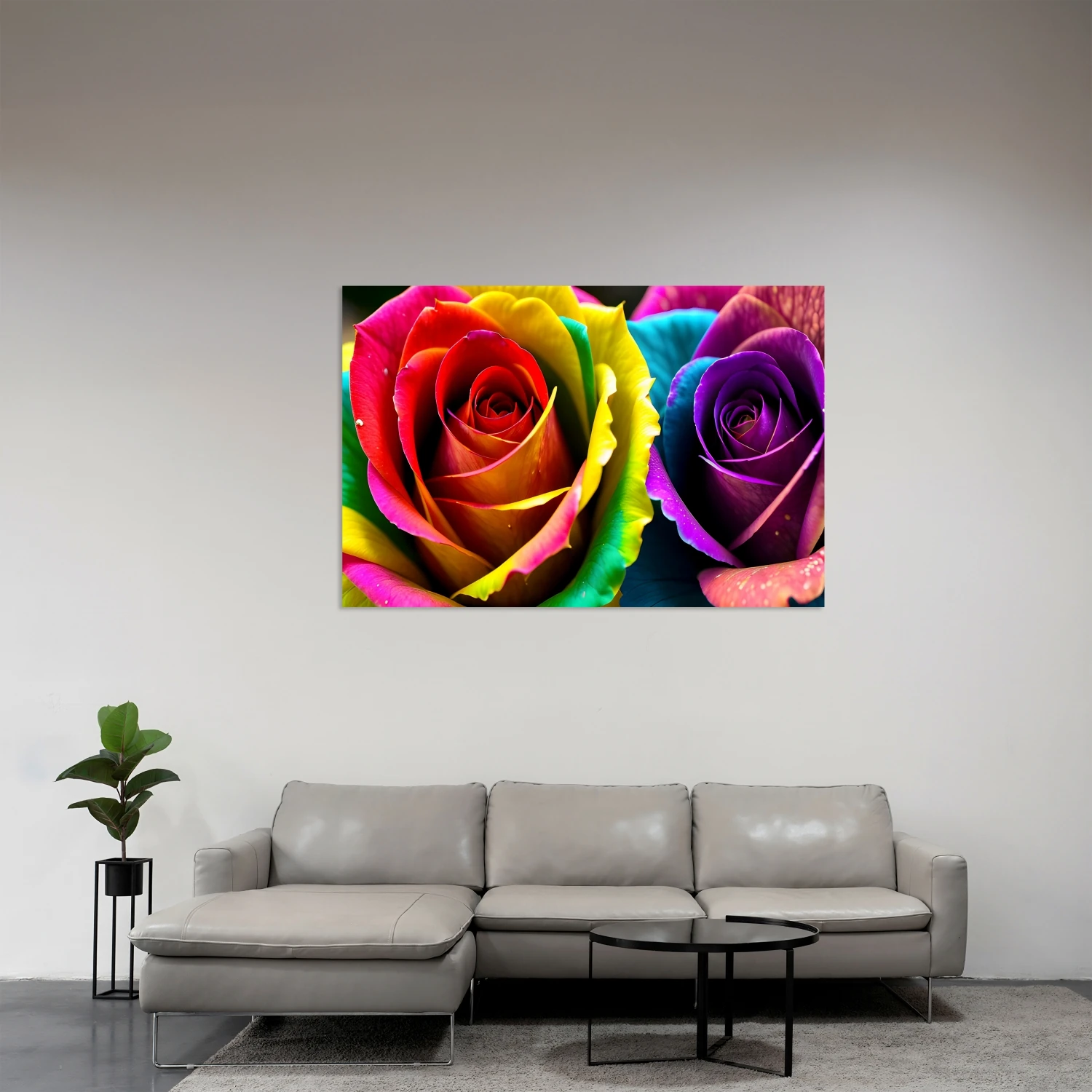 Renkli Gökkuşağı Gülü