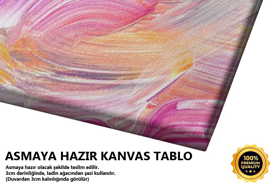 Sanatsal Fırça Darbeleri Tablo