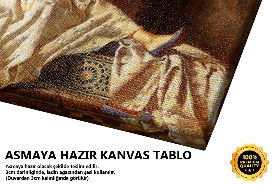 Harem İçinde Cariye Tablo