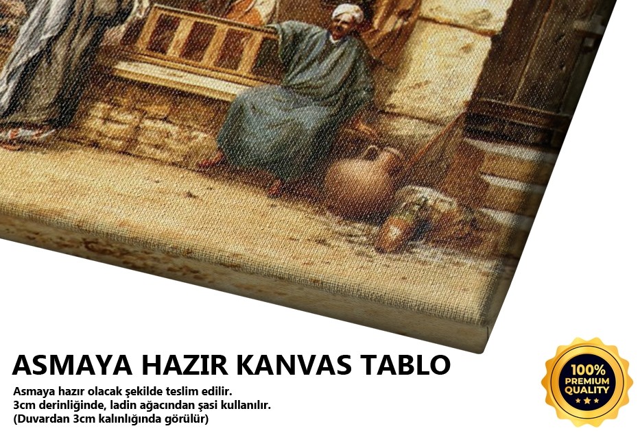 Kahire'de Çarşı Tablo