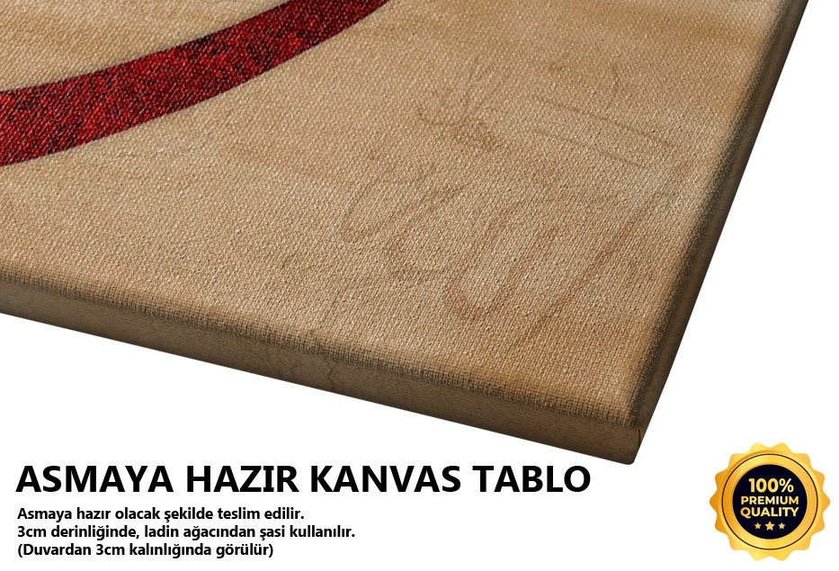 Vav - Allah Herşeye Kadirdir (Ayet) Tablo
