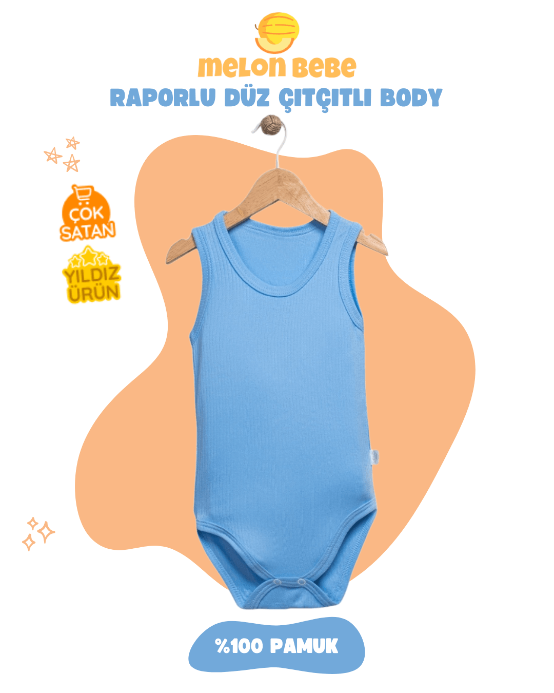 Raporlu Düz Çıtçıtlı Body