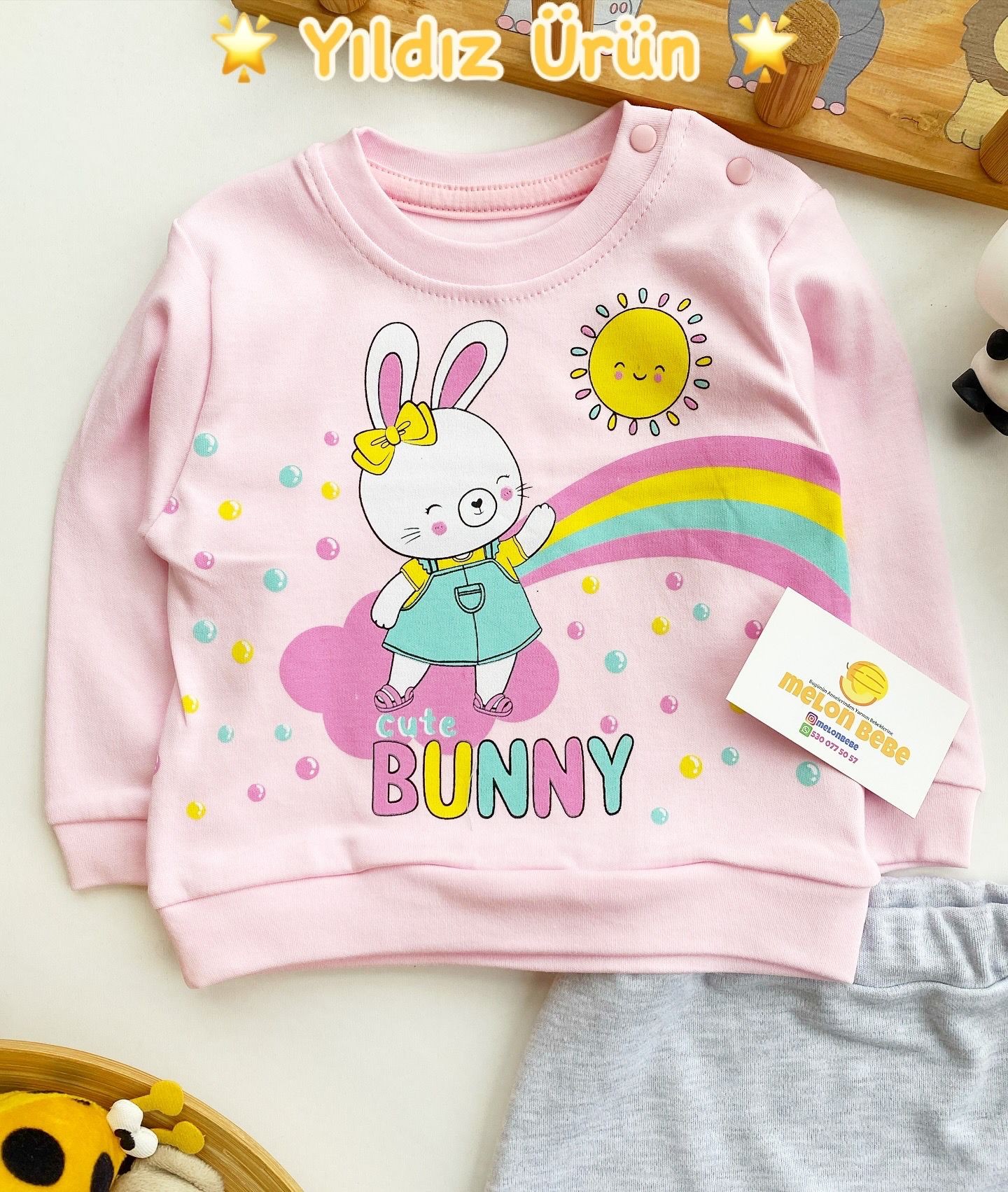 Cute Bunny 2'li Takım