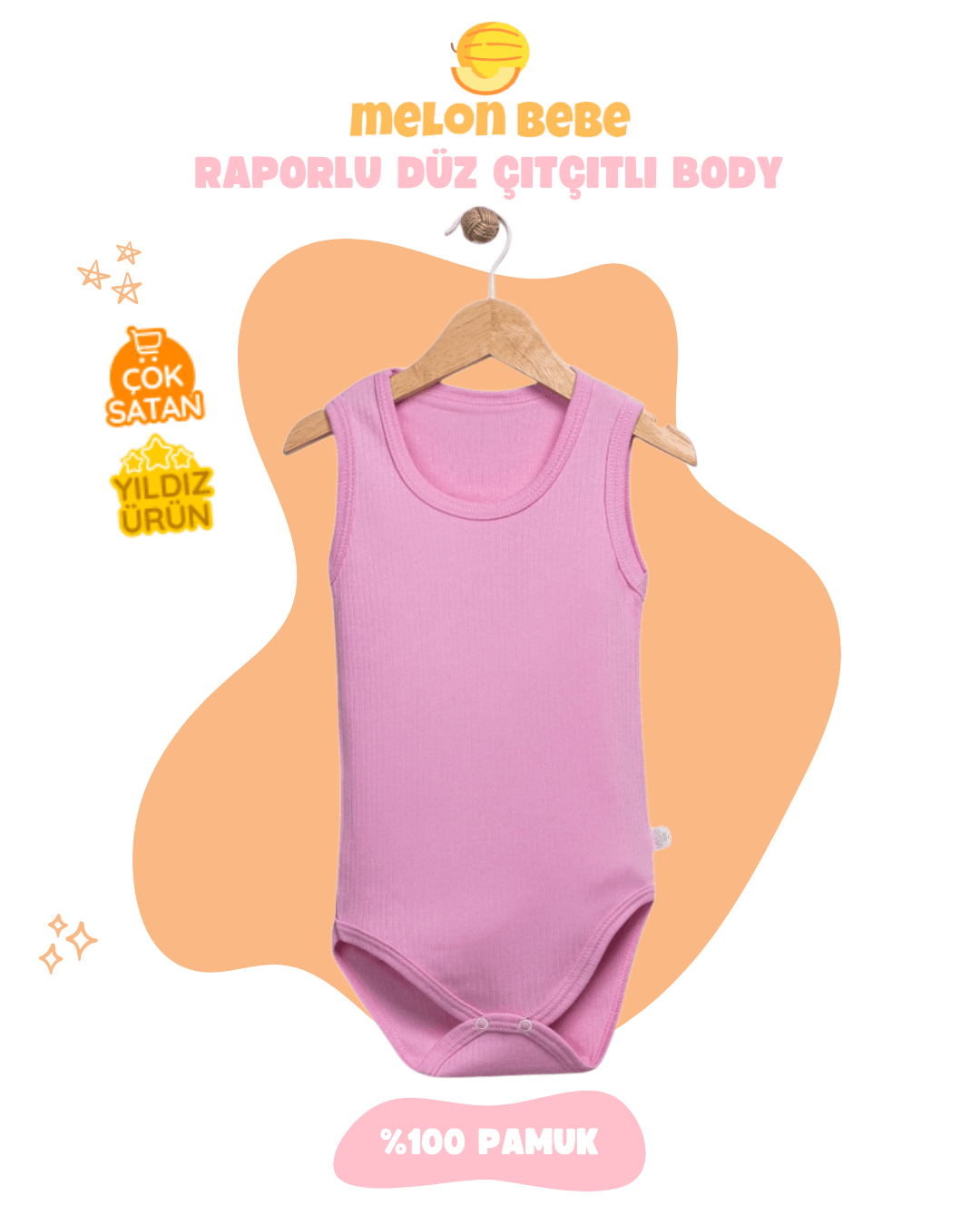 Raporlu Düz Çıtçıtlı Body