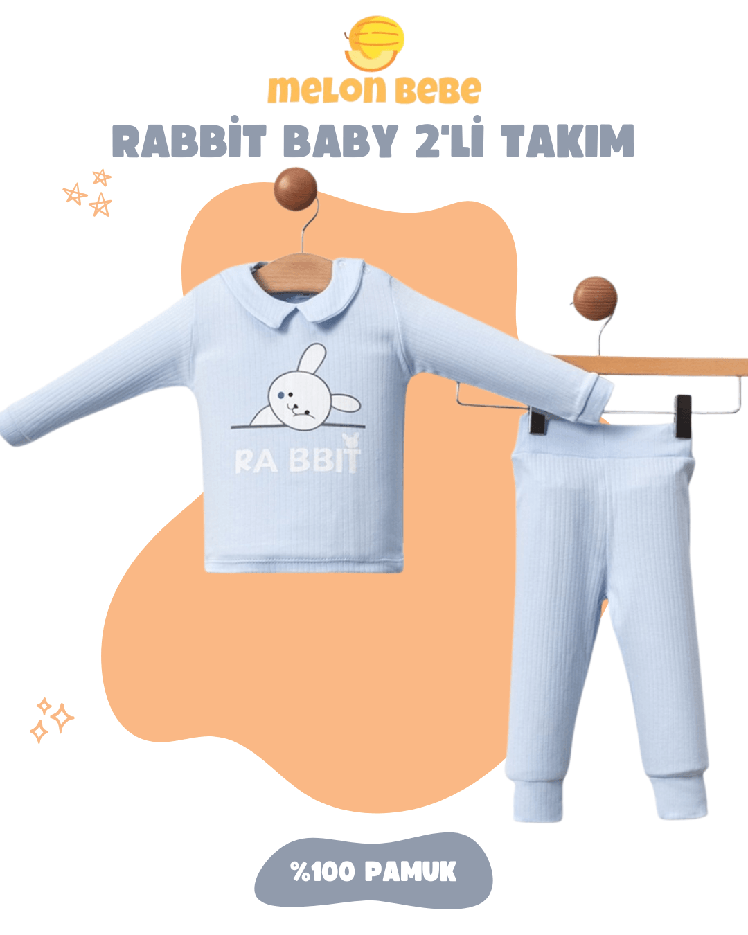 Rabbit Baby 2'li Takım