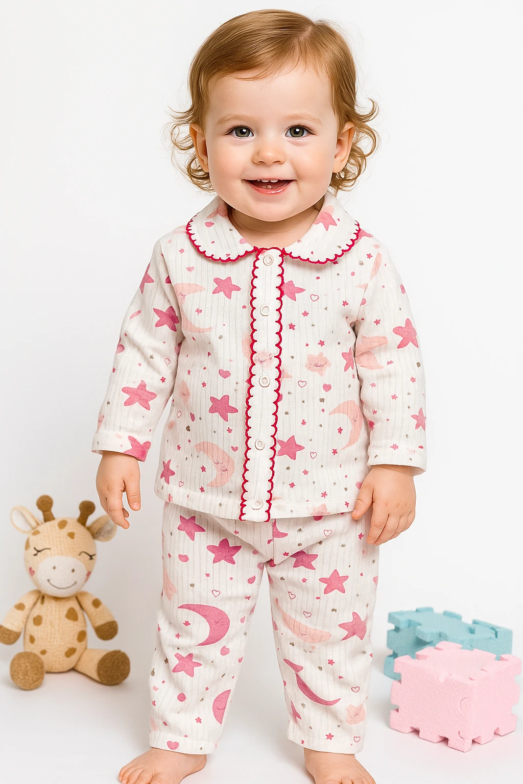 🌟 Bugüne Özel İndirim – 2’li Kız Bebek Takımı %100 Pamuk