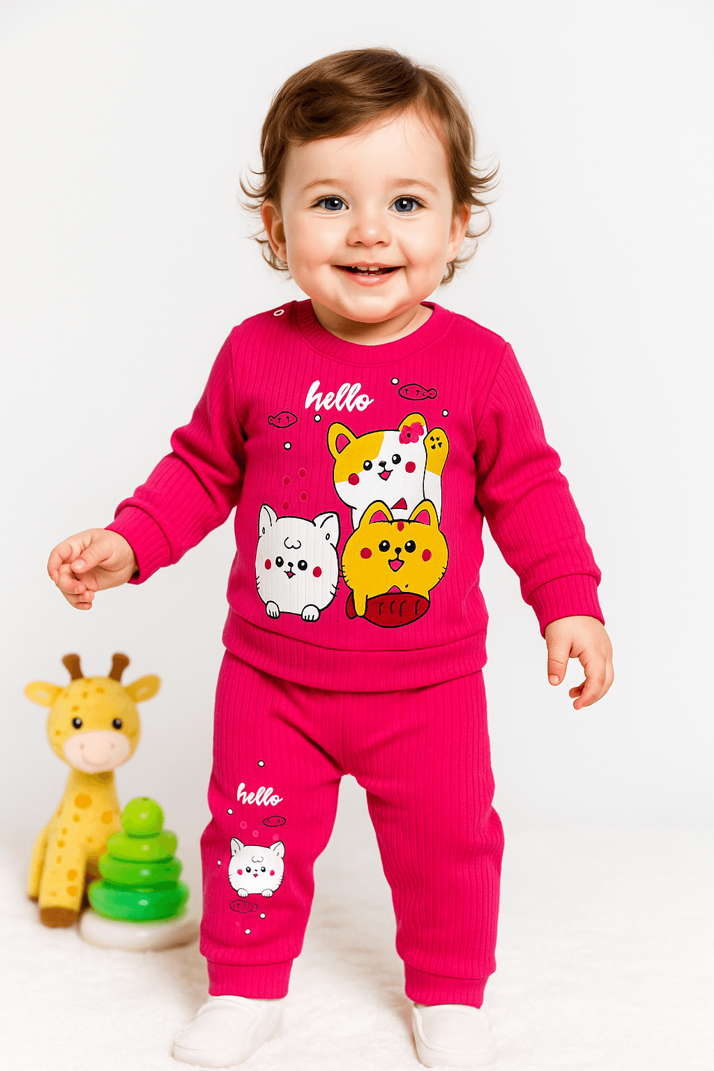 Cute Cat 2'li Takım
