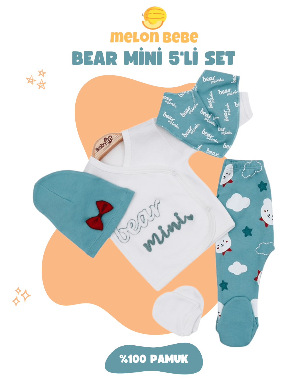 Bear Mini 5'li Set